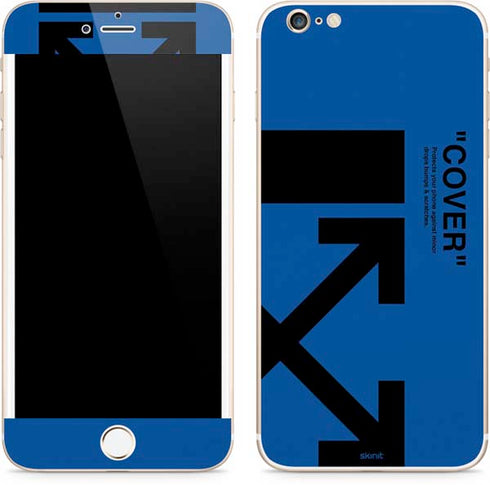 Black and Blue Arrows iPhone 6/6s Plus Skin