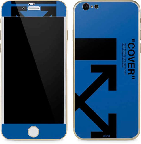 Black and Blue Arrows iPhone 6/6s Skin