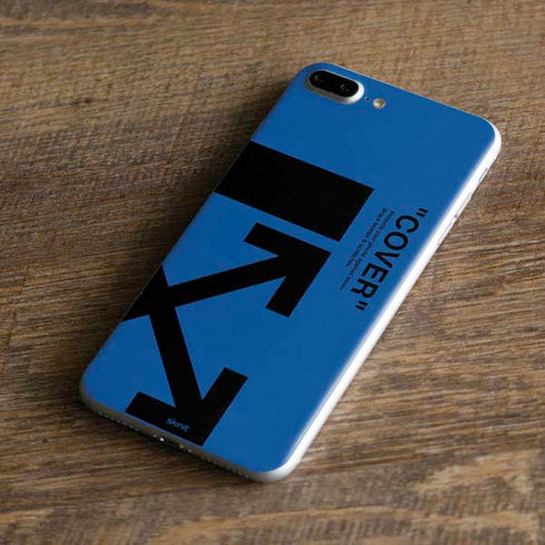 Black and Blue Arrows iPhone 7 Plus Skin