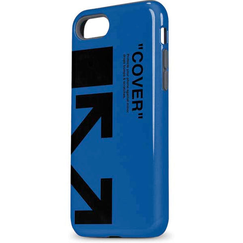 Black and Blue Arrows iPhone 7 Pro Case