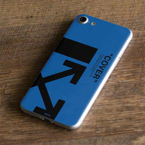 Black and Blue Arrows iPhone 7 Skin