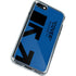 Black and Blue Arrows iPhone SE (2nd & 3rd Gen) Clear Case