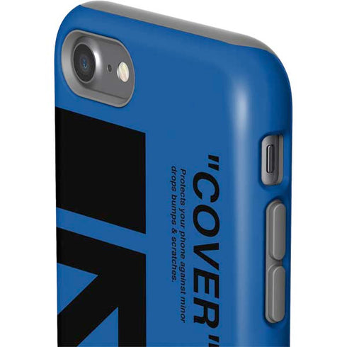 Black and Blue Arrows iPhone SE (2nd & 3rd Gen) Pro Case