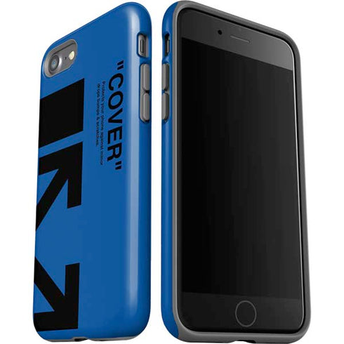 Black and Blue Arrows iPhone SE (2nd & 3rd Gen) Pro Case