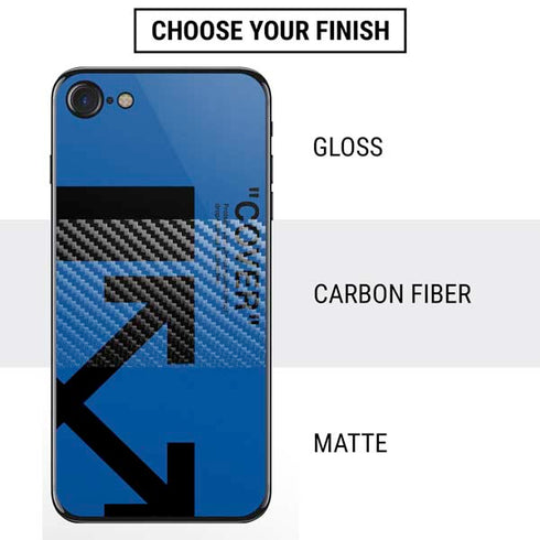 Black and Blue Arrows iPhone SE (2nd & 3rd Gen) Skin
