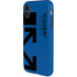 Black and Blue Arrows iPhone X Pro Case