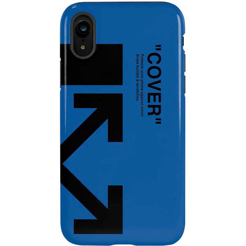 Black and Blue Arrows iPhone XR Pro Case