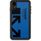 Black and Blue Arrows iPhone XR Waterproof Case