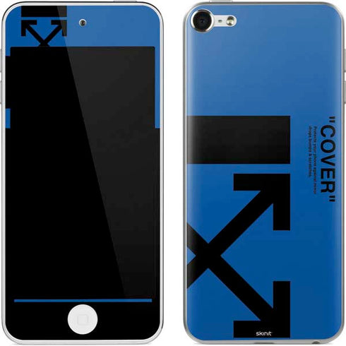 Black and Blue Arrows Apple iPod Skin