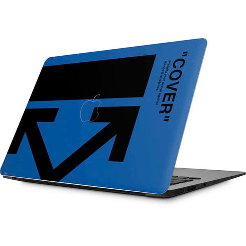 Black and Blue Arrows Apple MacBook Skin