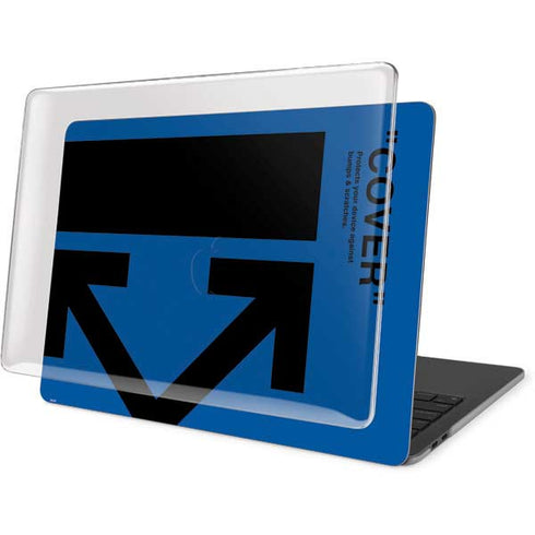 Black and Blue Arrows MacBook Pro 13in (2020) Case plus Skin