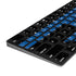 Black and Blue Arrows Magic Keyboard with Numeric Keypad Skin