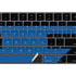 Black and Blue Arrows Magic Keyboard with Numeric Keypad Skin