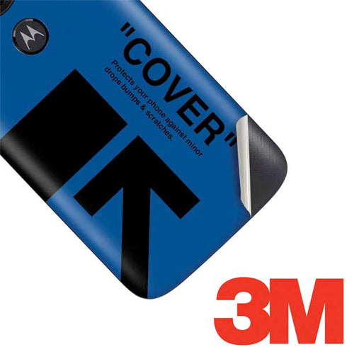 Black and Blue Arrows Moto E5 Play Skin