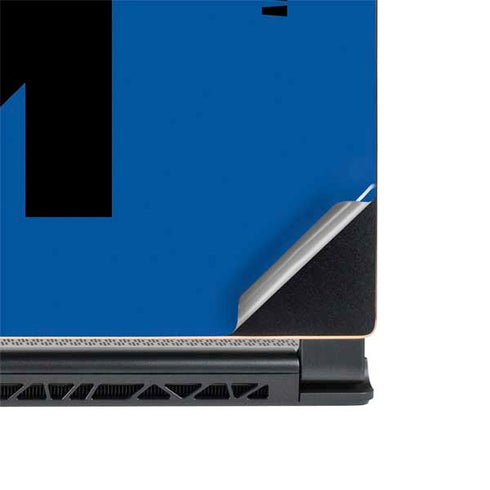 Black and Blue Arrows MSI GS65 Stealth Laptop Skin