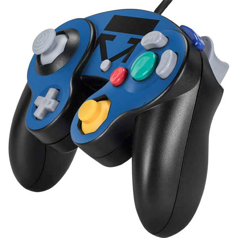 Black and Blue Arrows Nintendo GameCube Controller Skin