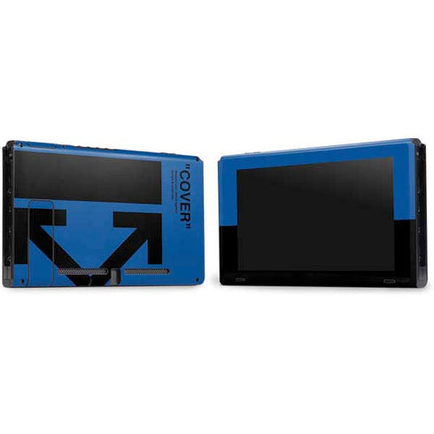 Black and Blue Arrows Nintendo Switch Bundle Skin