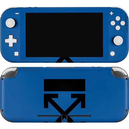 Black and Blue Arrows Nintendo Switch Lite Skin
