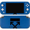 Black and Blue Arrows Nintendo Switch Lite Skin