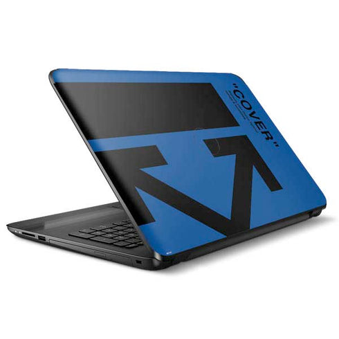 Black and Blue Arrows HP Notebook Skin