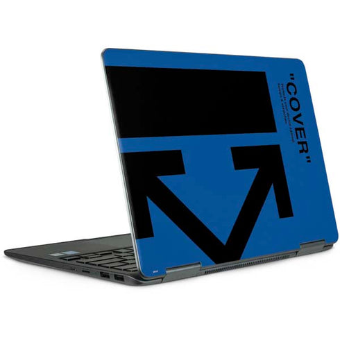 Black and Blue Arrows Notebook 9 Pro 13in (2017) Skin