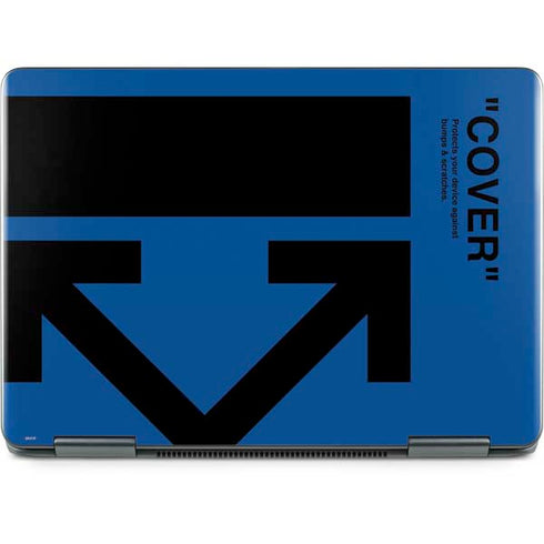 Black and Blue Arrows Notebook 9 Pro 13in (2017) Skin