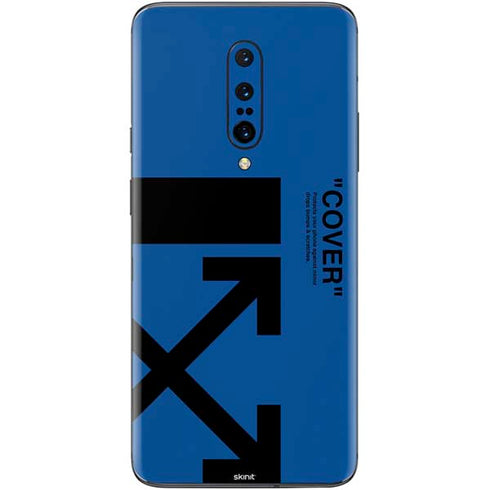 Black and Blue Arrows OnePlus 7 Pro Skin