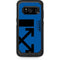Black and Blue Arrows Otterbox Commuter Galaxy Skin