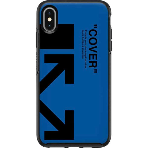 Black and Blue Arrows Otterbox Symmetry iPhone Skin
