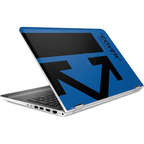 Black and Blue Arrows HP Pavilion Skin