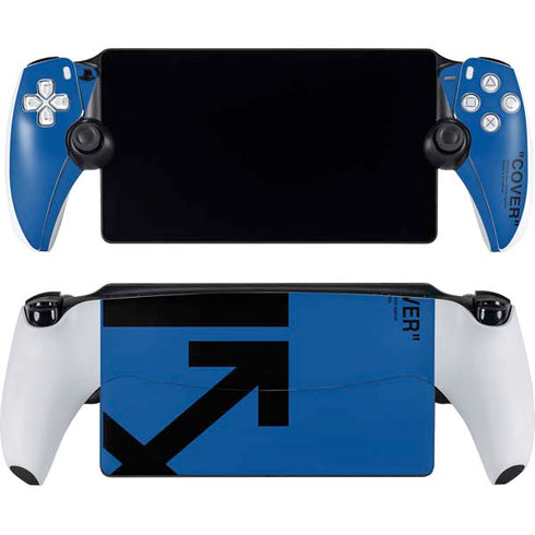 Black and Blue Arrows PlayStation Portal Remote Player Skin