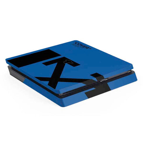 Black and Blue Arrows PS4 Slim Skin