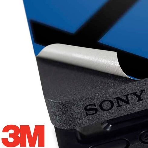 Black and Blue Arrows PS4 Slim Skin
