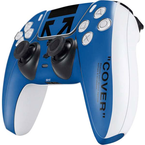 Black and Blue Arrows PS5 Controller Skin