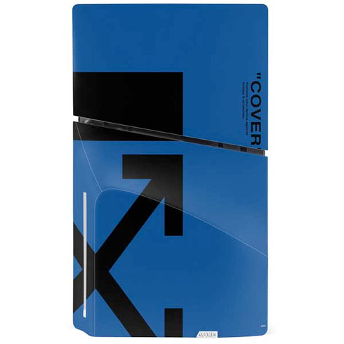 Black and Blue Arrows PS5 Slim Disk Bundle Skin