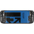 Black and Blue Arrows Steam Deck Handheld Gaming Computer Skin