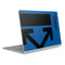 Black and Blue Arrows Surface Book 2 15in Skin