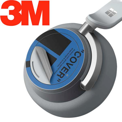 Black and Blue Arrows Surface Headphones Skin