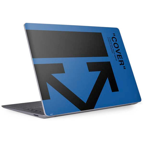 Black and Blue Arrows Surface Laptop 3 13.5in Skin