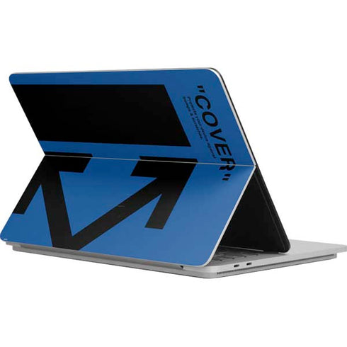Black and Blue Arrows Surface Laptop Studio Skin