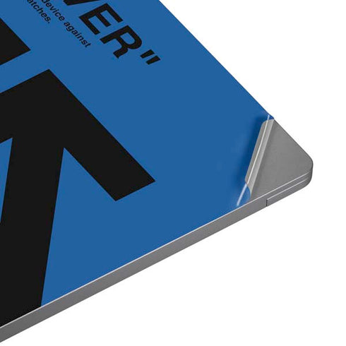 Black and Blue Arrows Universal Laptop 13in (10.6 x 7.6in) Skin