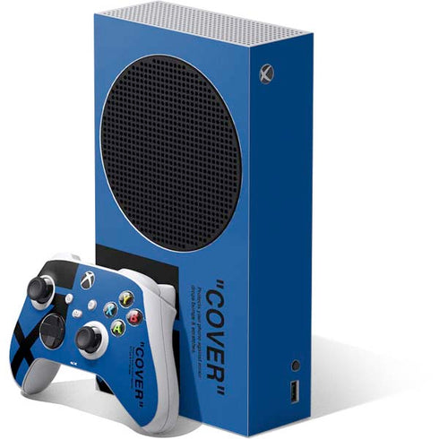 Black and Blue Arrows Xbox Series S Bundle Skin