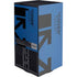 Black and Blue Arrows Xbox Series X Console Skin