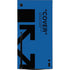 Black and Blue Arrows Xbox Series X Console Skin