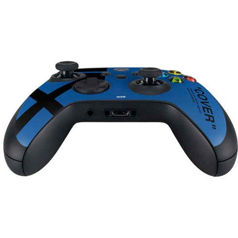 Black and Blue Arrows Xbox Series X Controller Skin