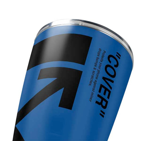 Black and Blue Arrows Yeti 20oz Tumbler Skin
