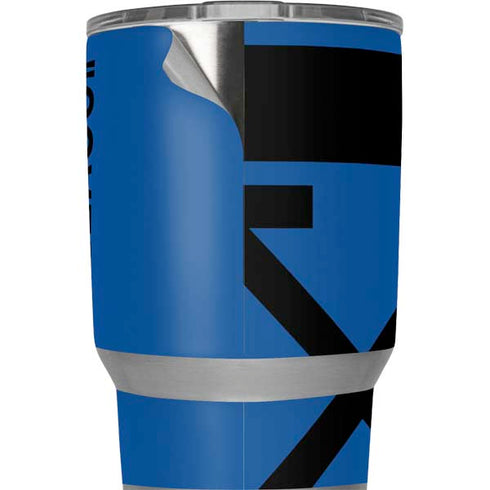 Black and Blue Arrows Yeti 20oz Tumbler Skin