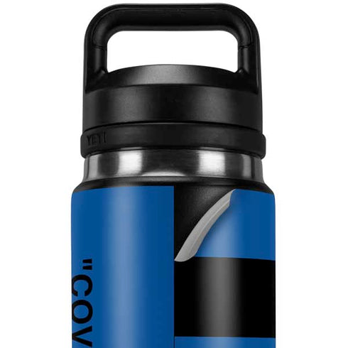 Black and Blue Arrows YETI Rambler 26oz Bottle Skin