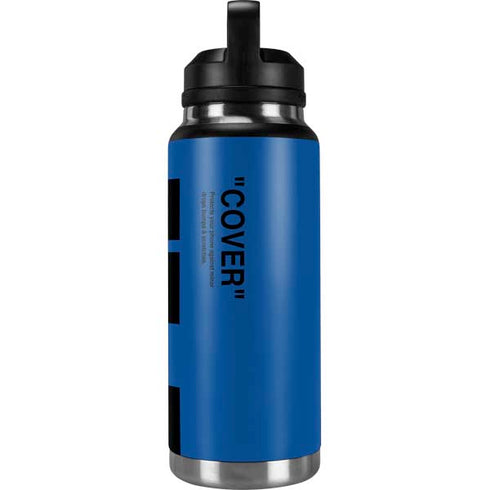 Black and Blue Arrows YETI Rambler 36oz Bottle Skin
