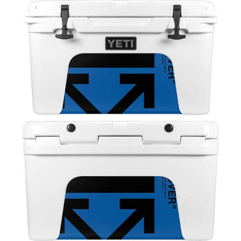Black and Blue Arrows YETI Tundra 45 Hard Cooler Skin